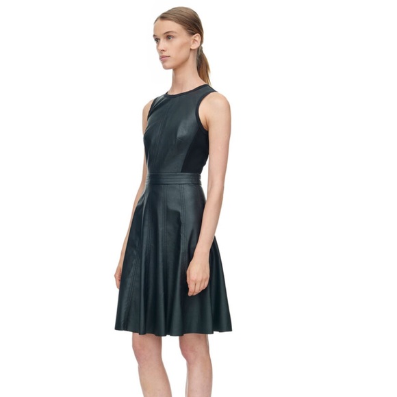 Rebecca Taylor Dresses & Skirts - Rebecca Taylor vegan leather dress